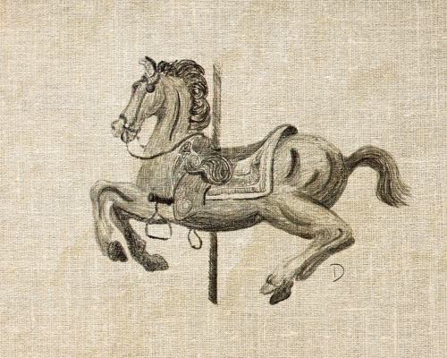 Carousel Horse DBC_1200