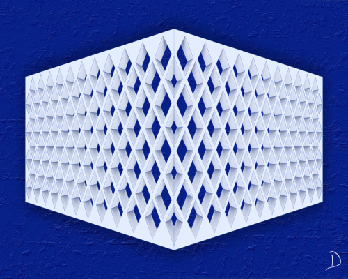 Diamond Mesh Walls DBC_1200