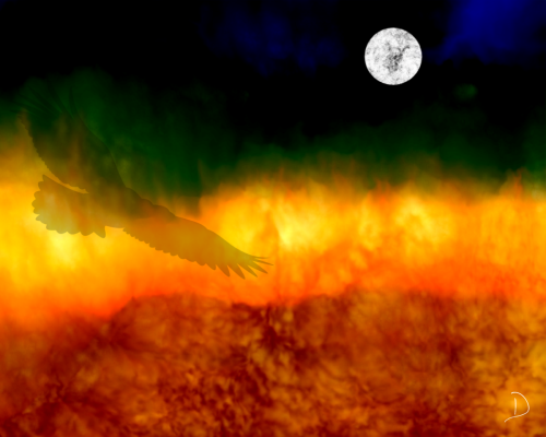 The Shaman's Forest w Bird DBC_1200